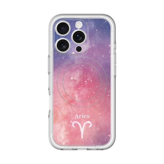 Slim Protection Premium Case with MagSafe［ STARRY SIGNS - Original - Aries ］