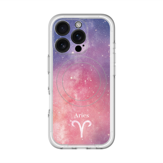 Slim Protection Premium Case with MagSafe［ STARRY SIGNS - Original - Aries ］