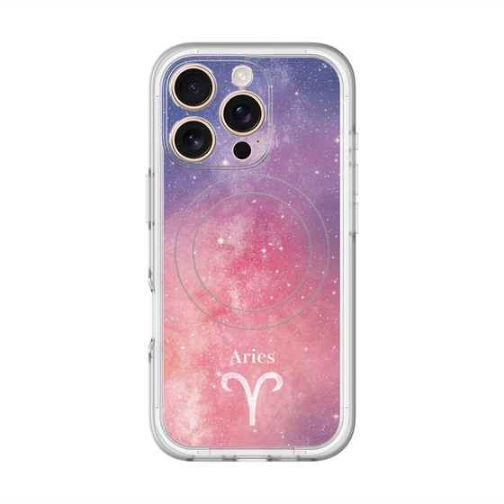 Slim Protection Premium Case with MagSafe［ STARRY SIGNS - Original - Aries ］