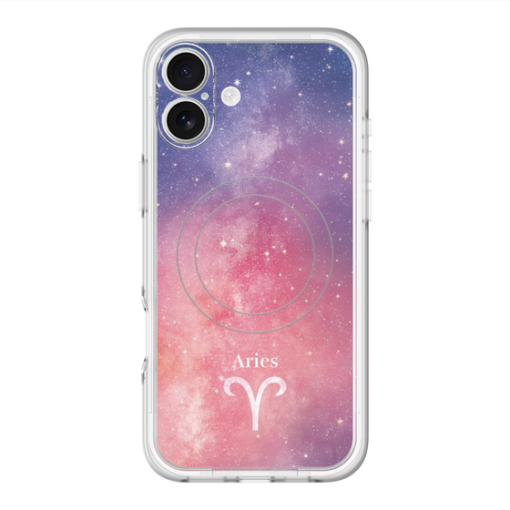 Slim Protection Premium Case with MagSafe［ STARRY SIGNS - Original - Aries ］