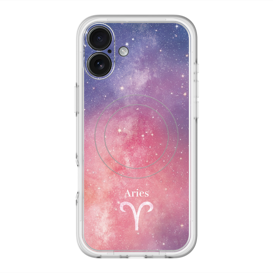 Slim Protection Premium Case with MagSafe［ STARRY SIGNS - Original - Aries ］