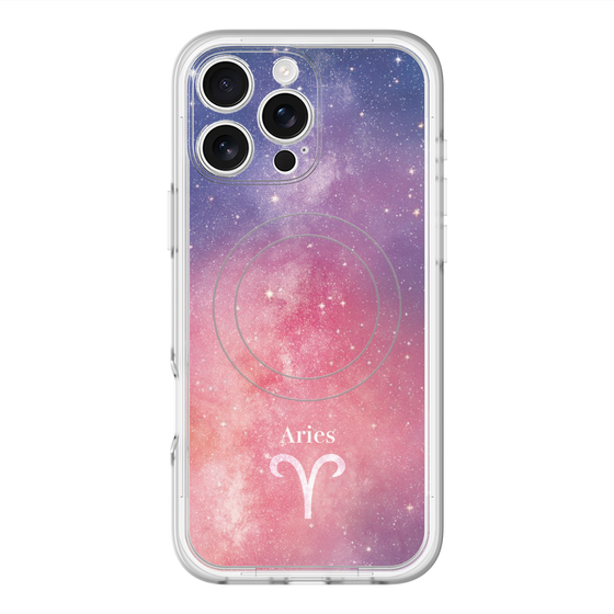 Slim Protection Premium Case with MagSafe［ STARRY SIGNS - Original - Aries ］