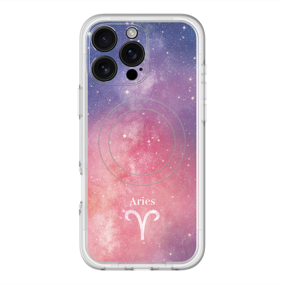 Slim Protection Premium Case with MagSafe［ STARRY SIGNS - Original - Aries ］