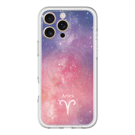 Slim Protection Premium Case with MagSafe［ STARRY SIGNS - Original - Aries ］