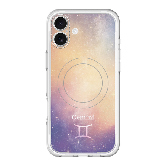 Slim Protection Premium Case with MagSafe［ STARRY SIGNS - Original - Gemini ］