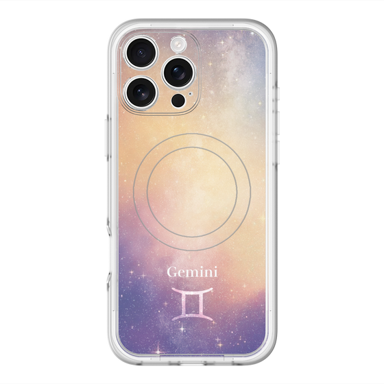 Slim Protection Premium Case with MagSafe［ STARRY SIGNS - Original - Gemini ］
