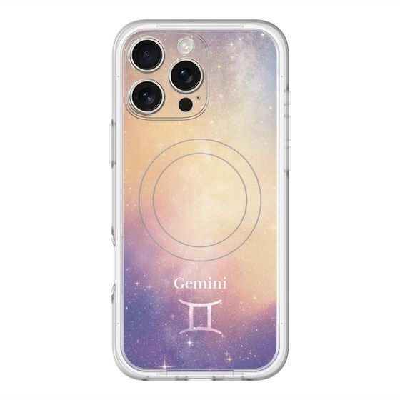 Slim Protection Premium Case with MagSafe［ STARRY SIGNS - Original - Gemini ］