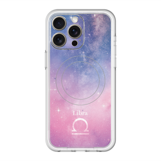 Slim Protection Premium Case with MagSafe［ STARRY SIGNS - Original - Libra ］