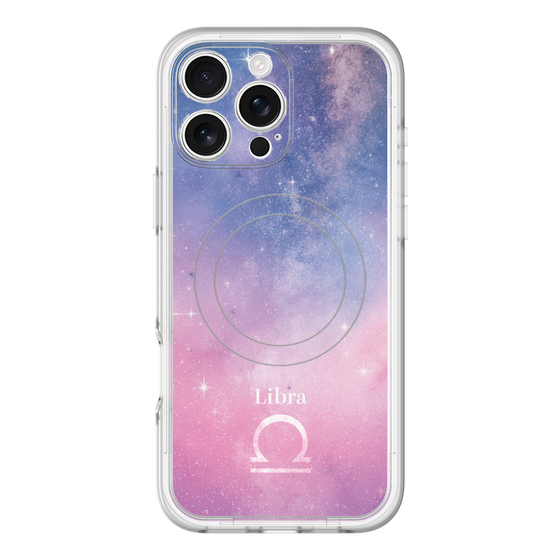 Slim Protection Premium Case with MagSafe［ STARRY SIGNS - Original - Libra ］