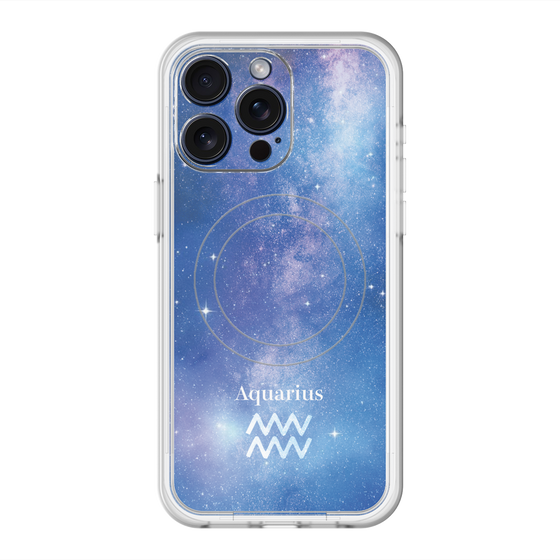 Slim Protection Premium Case with MagSafe［ STARRY SIGNS - Original - Aquarius ］