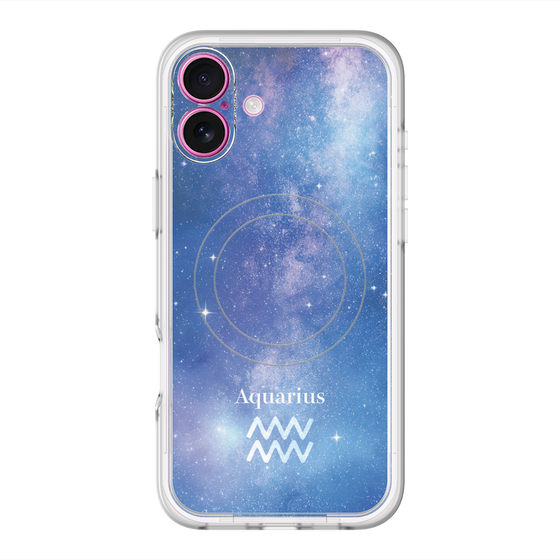 Slim Protection Premium Case with MagSafe［ STARRY SIGNS - Original - Aquarius ］