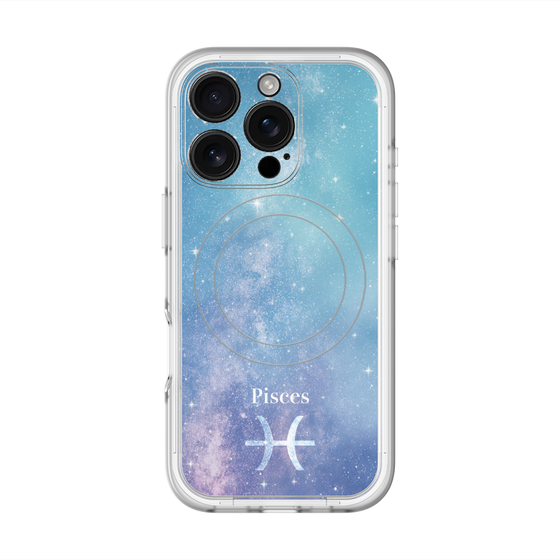 Slim Protection Premium Case with MagSafe［ STARRY SIGNS - Original - Pisces ］