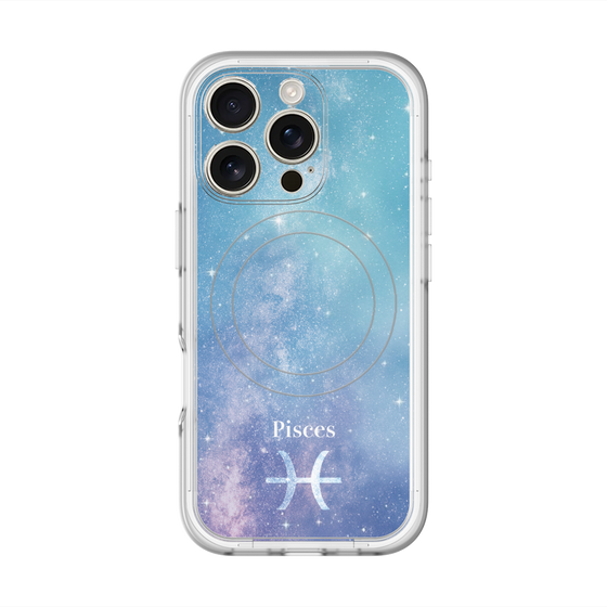 Slim Protection Premium Case with MagSafe［ STARRY SIGNS - Original - Pisces ］