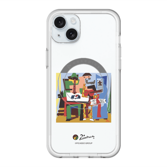 Slim Protection Premium Case with MagSafe［ PICASSO - Three Musicians ］