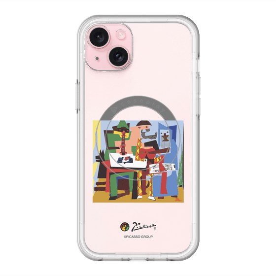 Slim Protection Premium Case with MagSafe［ PICASSO - Three Musicians ］