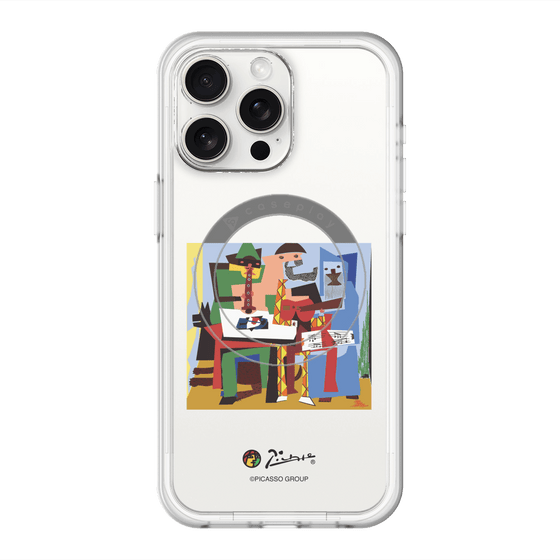 Slim Protection Premium Case with MagSafe［ PICASSO - Three Musicians ］