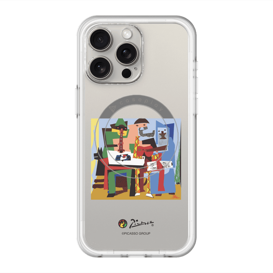 Slim Protection Premium Case with MagSafe［ PICASSO - Three Musicians ］