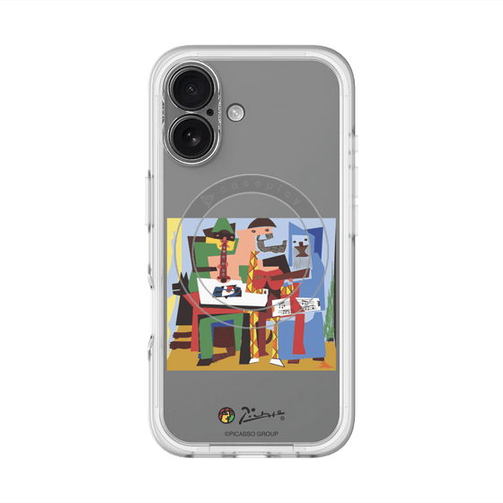 Slim Protection Premium Case with MagSafe［ PICASSO - Three Musicians ］
