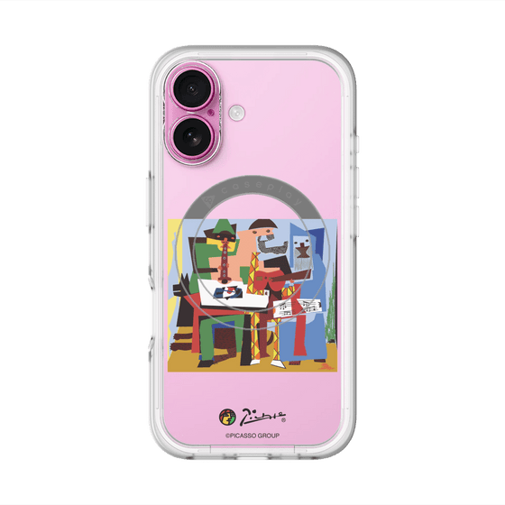 Slim Protection Premium Case with MagSafe［ PICASSO - Three Musicians ］
