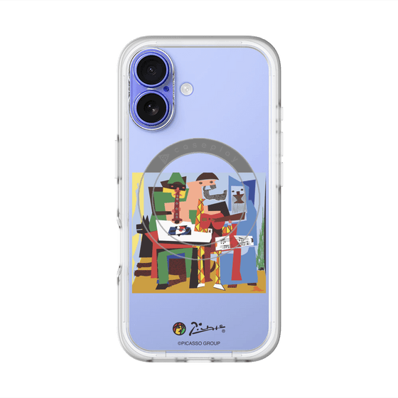 Slim Protection Premium Case with MagSafe［ PICASSO - Three Musicians ］