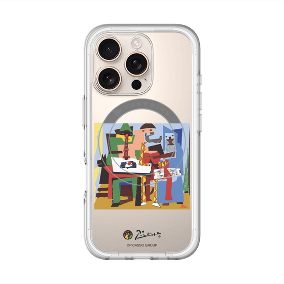 Slim Protection Premium Case with MagSafe［ PICASSO - Three Musicians ］