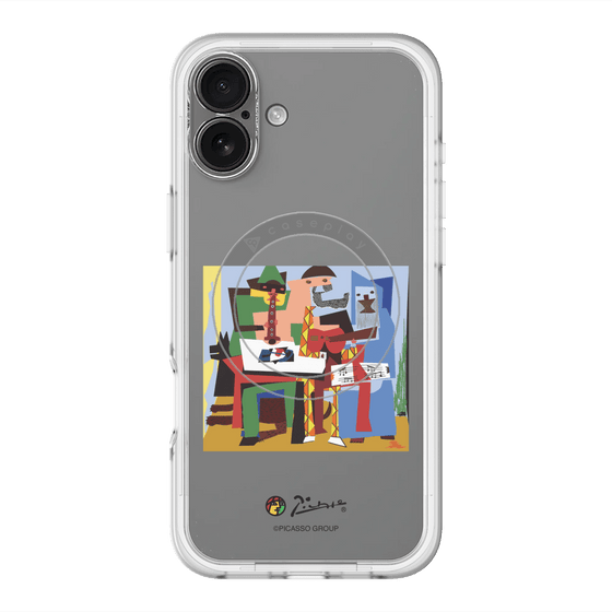 Slim Protection Premium Case with MagSafe［ PICASSO - Three Musicians ］