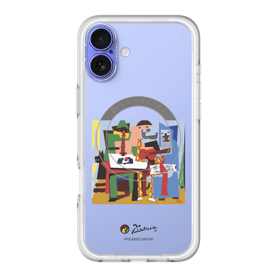 Slim Protection Premium Case with MagSafe［ PICASSO - Three Musicians ］