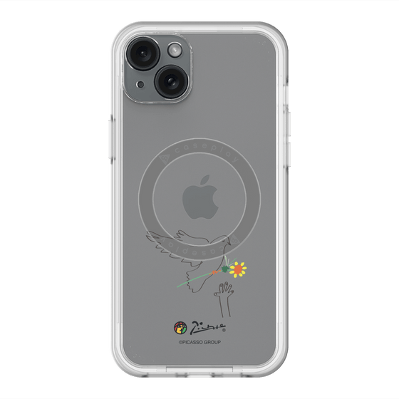 Slim Protection Premium Case with MagSafe［ PICASSO - Dove of Peace ］