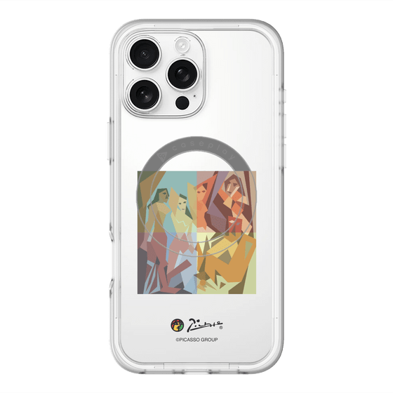 Slim Protection Premium Case with MagSafe［ PICASSO - Les Demoiselles d'Avignon ］