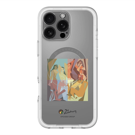 Slim Protection Premium Case with MagSafe［ PICASSO - Les Demoiselles d'Avignon ］