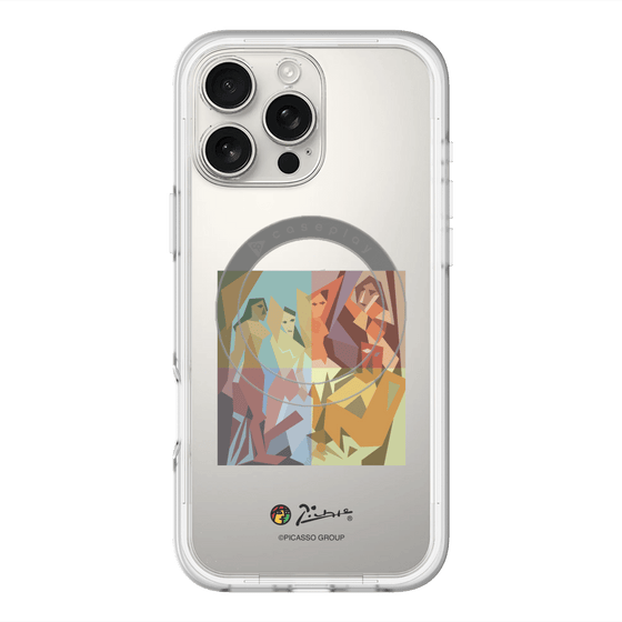 Slim Protection Premium Case with MagSafe［ PICASSO - Les Demoiselles d'Avignon ］