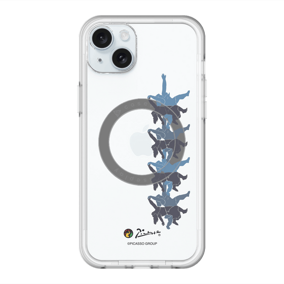 Slim Protection Premium Case with MagSafe［ PICASSO - Running on the Beach ］