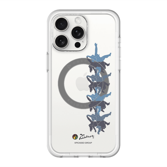 Slim Protection Premium Case with MagSafe［ PICASSO - Running on the Beach ］