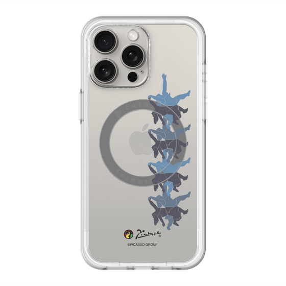 Slim Protection Premium Case with MagSafe［ PICASSO - Running on the Beach ］