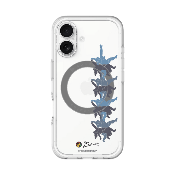 Slim Protection Premium Case with MagSafe［ PICASSO - Running on the Beach ］