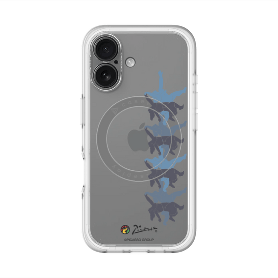 Slim Protection Premium Case with MagSafe［ PICASSO - Running on the Beach ］