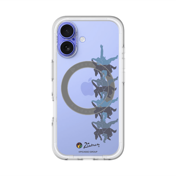 Slim Protection Premium Case with MagSafe［ PICASSO - Running on the Beach ］
