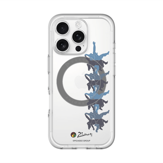 Slim Protection Premium Case with MagSafe［ PICASSO - Running on the Beach ］