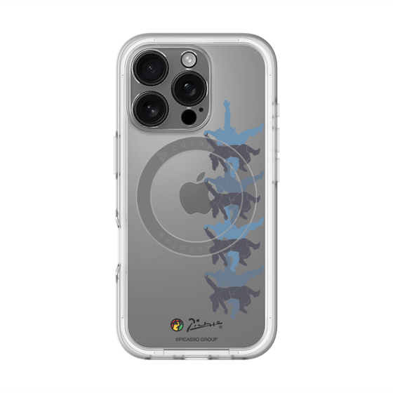 Slim Protection Premium Case with MagSafe［ PICASSO - Running on the Beach ］
