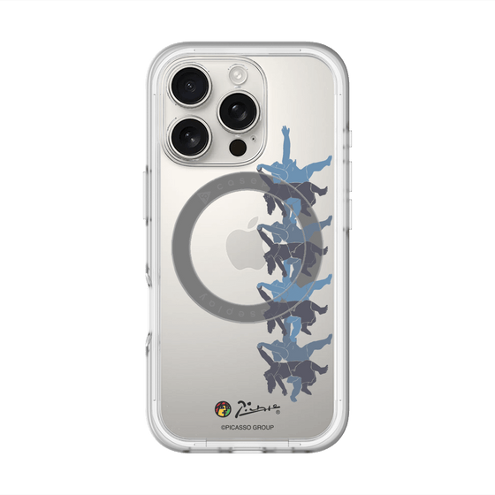Slim Protection Premium Case with MagSafe［ PICASSO - Running on the Beach ］