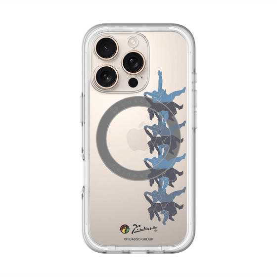 Slim Protection Premium Case with MagSafe［ PICASSO - Running on the Beach ］