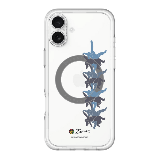 Slim Protection Premium Case with MagSafe［ PICASSO - Running on the Beach ］