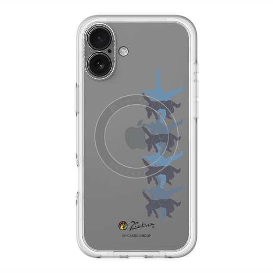 Slim Protection Premium Case with MagSafe［ PICASSO - Running on the Beach ］