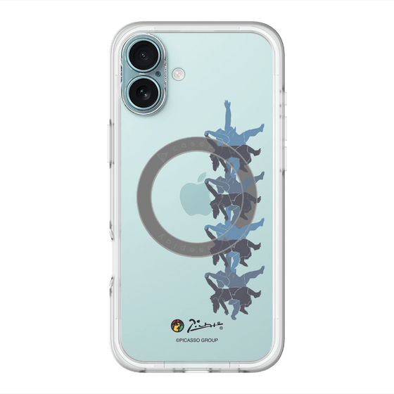 Slim Protection Premium Case with MagSafe［ PICASSO - Running on the Beach ］