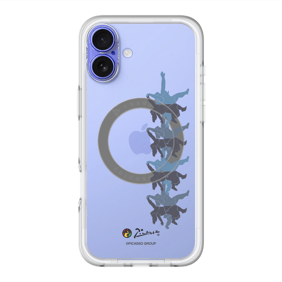 Slim Protection Premium Case with MagSafe［ PICASSO - Running on the Beach ］