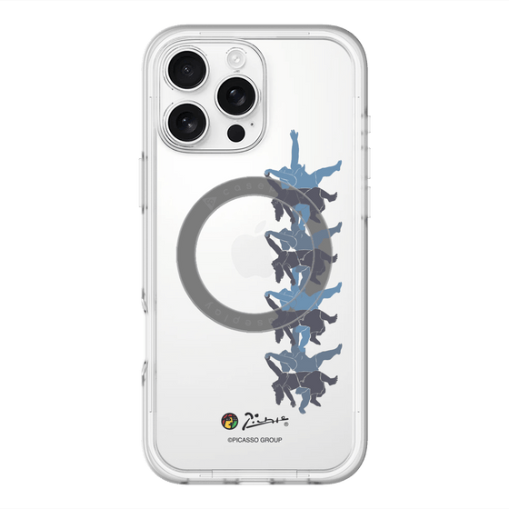 Slim Protection Premium Case with MagSafe［ PICASSO - Running on the Beach ］