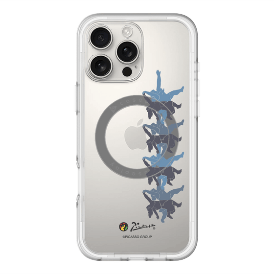 Slim Protection Premium Case with MagSafe［ PICASSO - Running on the Beach ］