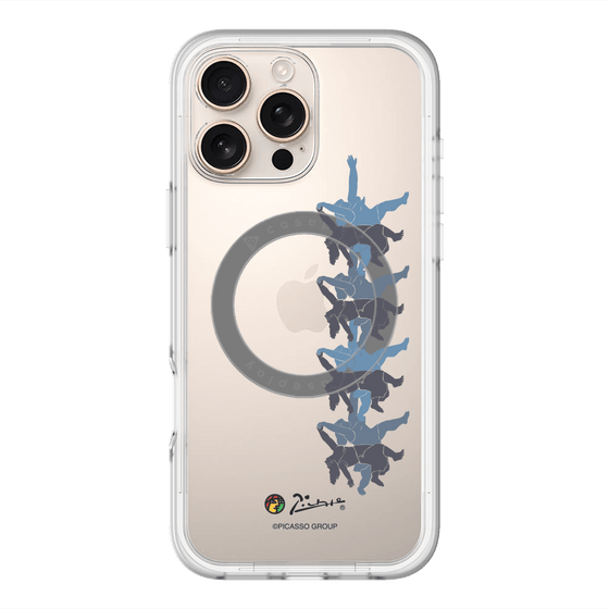 Slim Protection Premium Case with MagSafe［ PICASSO - Running on the Beach ］
