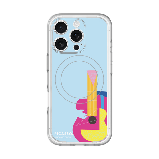 Slim Protection Premium Case with MagSafe［ PICASSO - Guitar ］