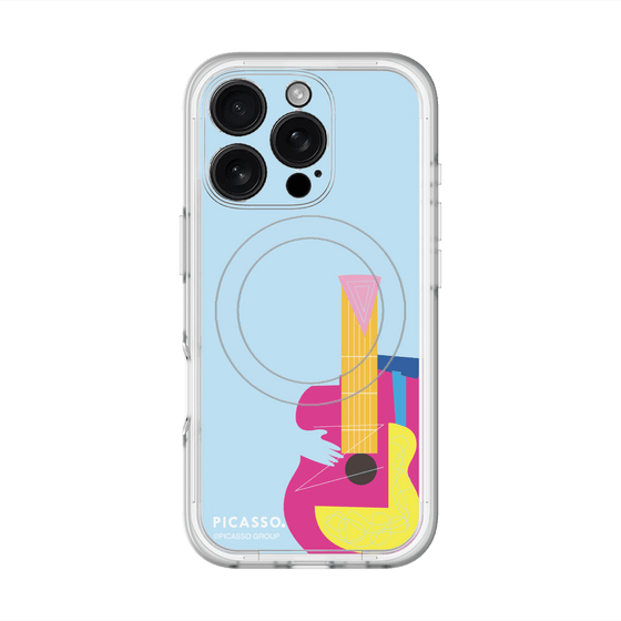 Slim Protection Premium Case with MagSafe［ PICASSO - Guitar ］